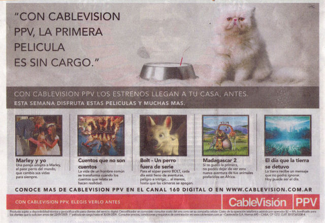 Grimper Andresito, Clarín del 30de agosto de 2009